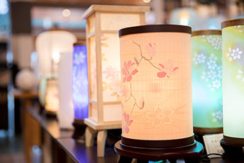 エヴァホール大海の盆提灯