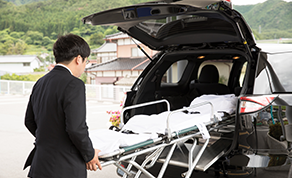 エヴァホール大海がご搬送・ご安置いたします