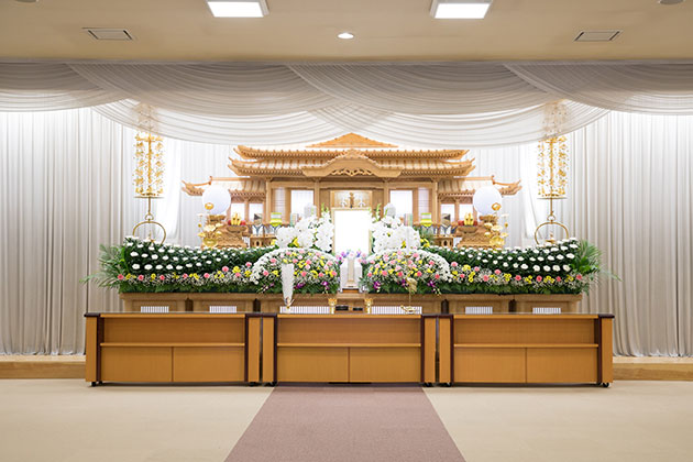 エヴァホール大海別館 祭壇