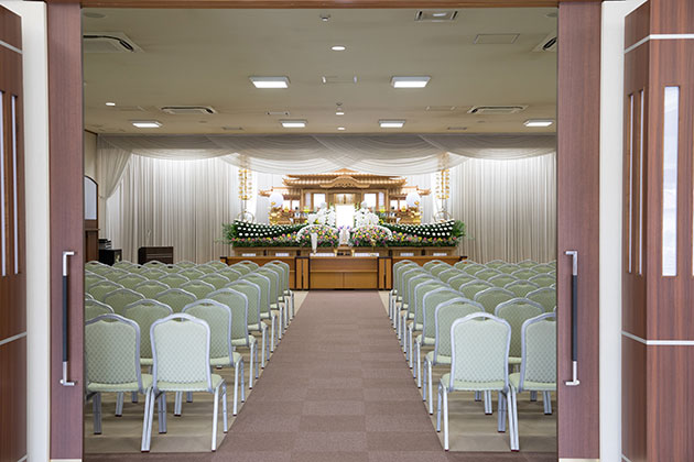 エヴァホール大海別館 安置室